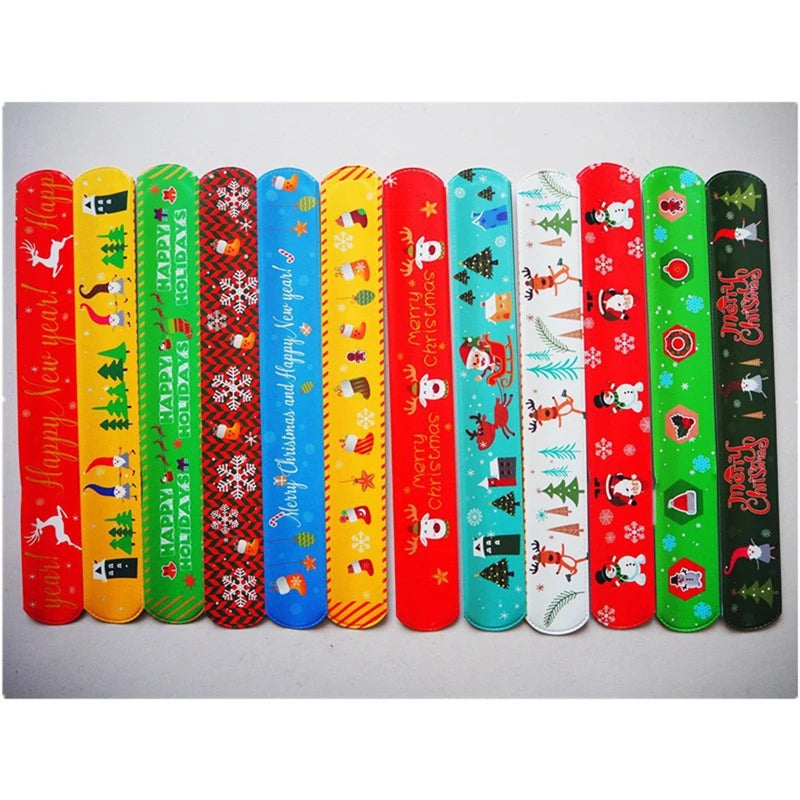 The Christmas Slap Bracelets