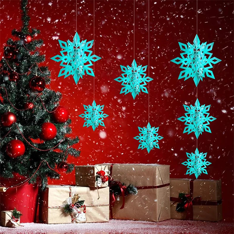 The Winter Wonderland Paper Snowflakes