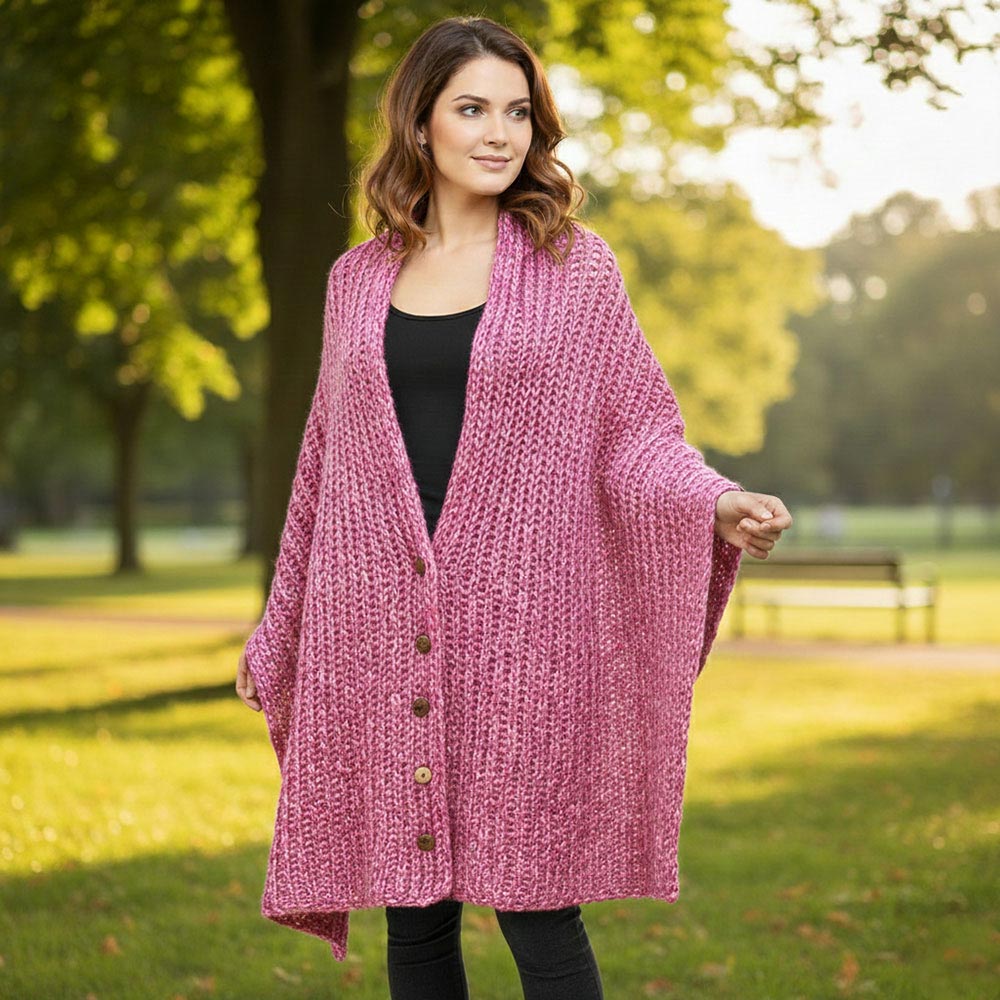 Button-Up Knit Shawl, photo 7