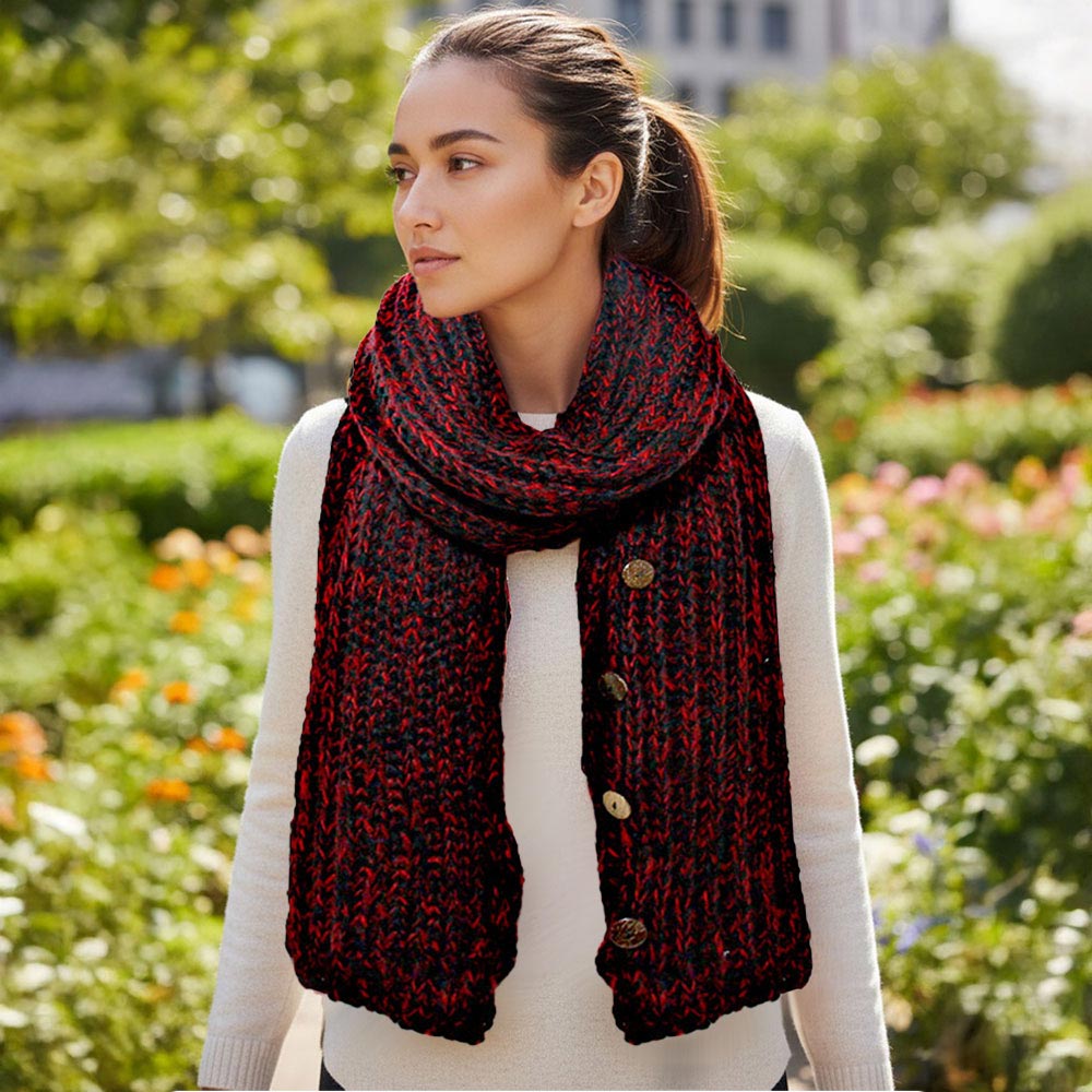 Button-Up Knit Shawl
