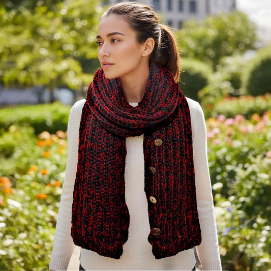 Button-Up Knit Shawl