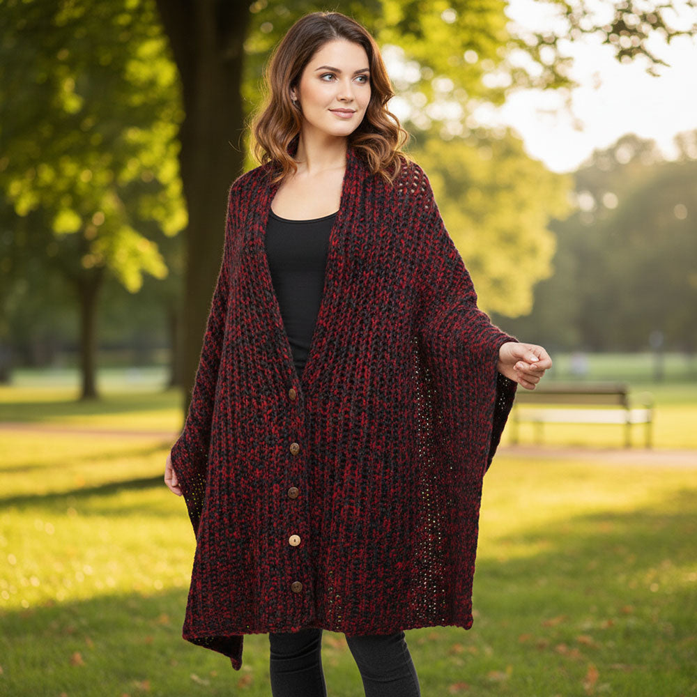 Button-Up Knit Shawl, photo 3