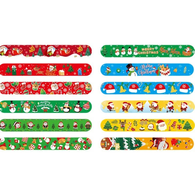 The Christmas Slap Bracelets