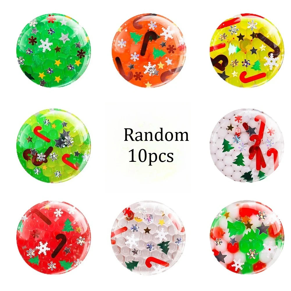 The Mini Christmas Squeeze Balls