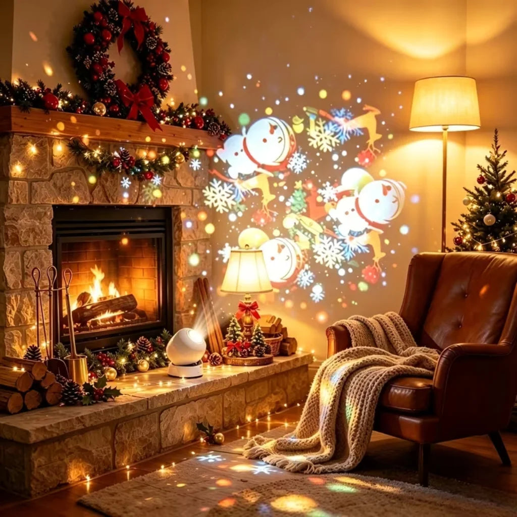 The Snowfall Projector Light