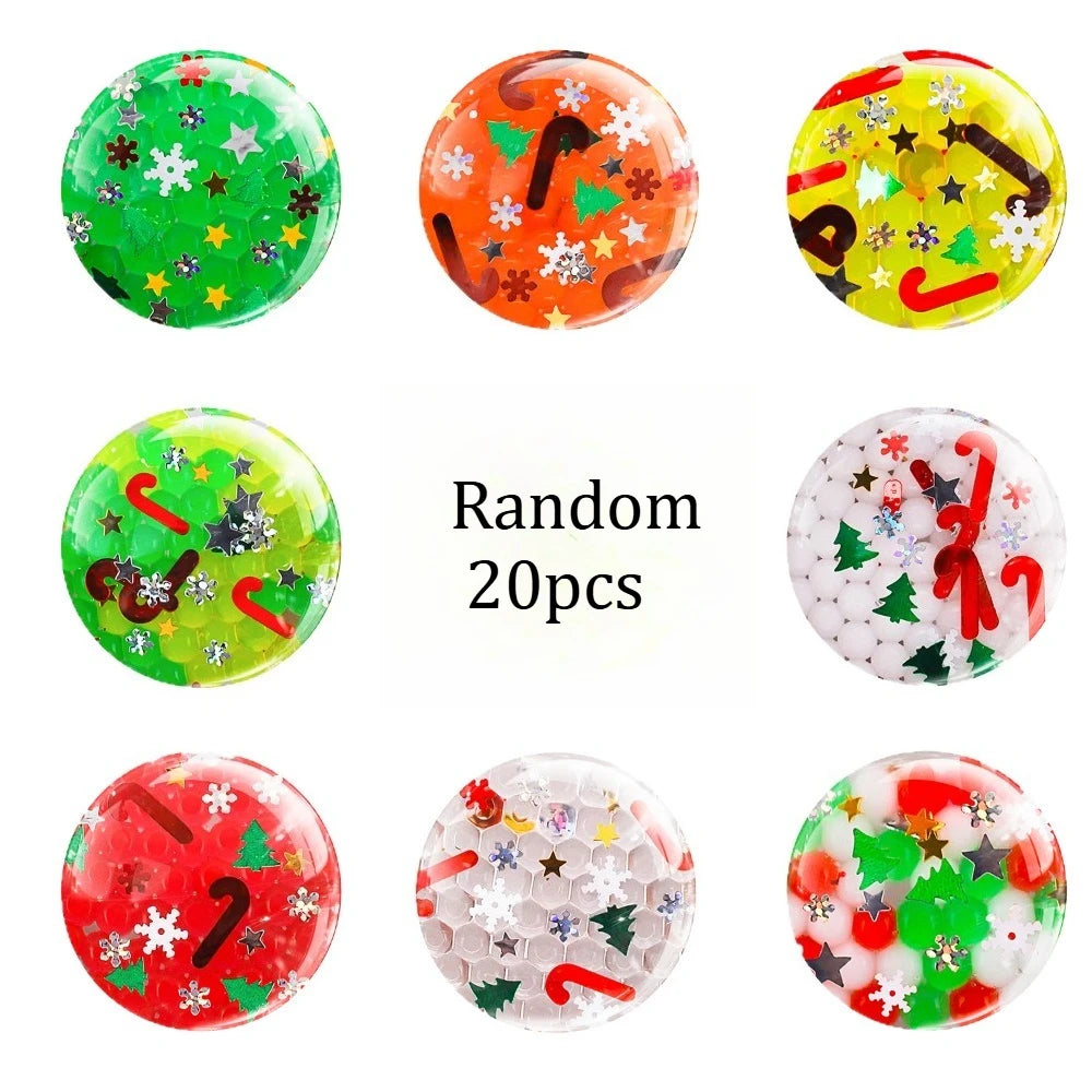 The Mini Christmas Squeeze Balls