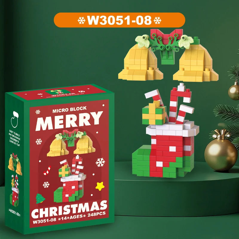 The Christmas Mini Building Block Kits