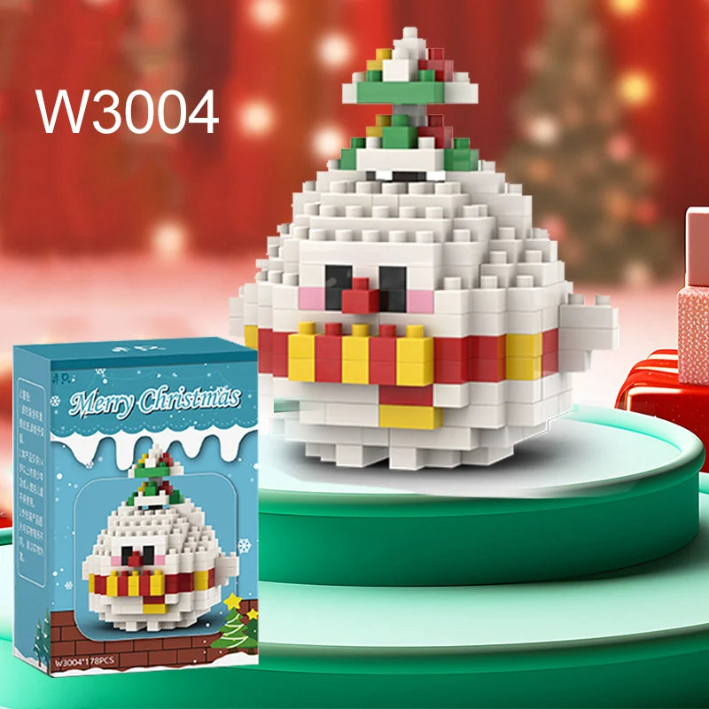 The Christmas Mini Building Block Kits