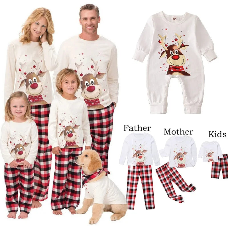 The Reindeer Family Pajamas