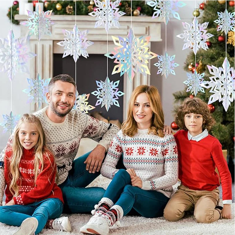 The Winter Wonderland Paper Snowflakes