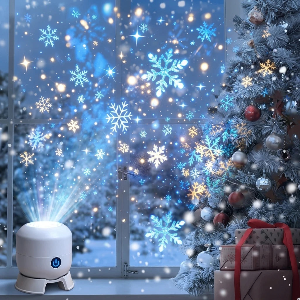 The Snowfall Projector Light