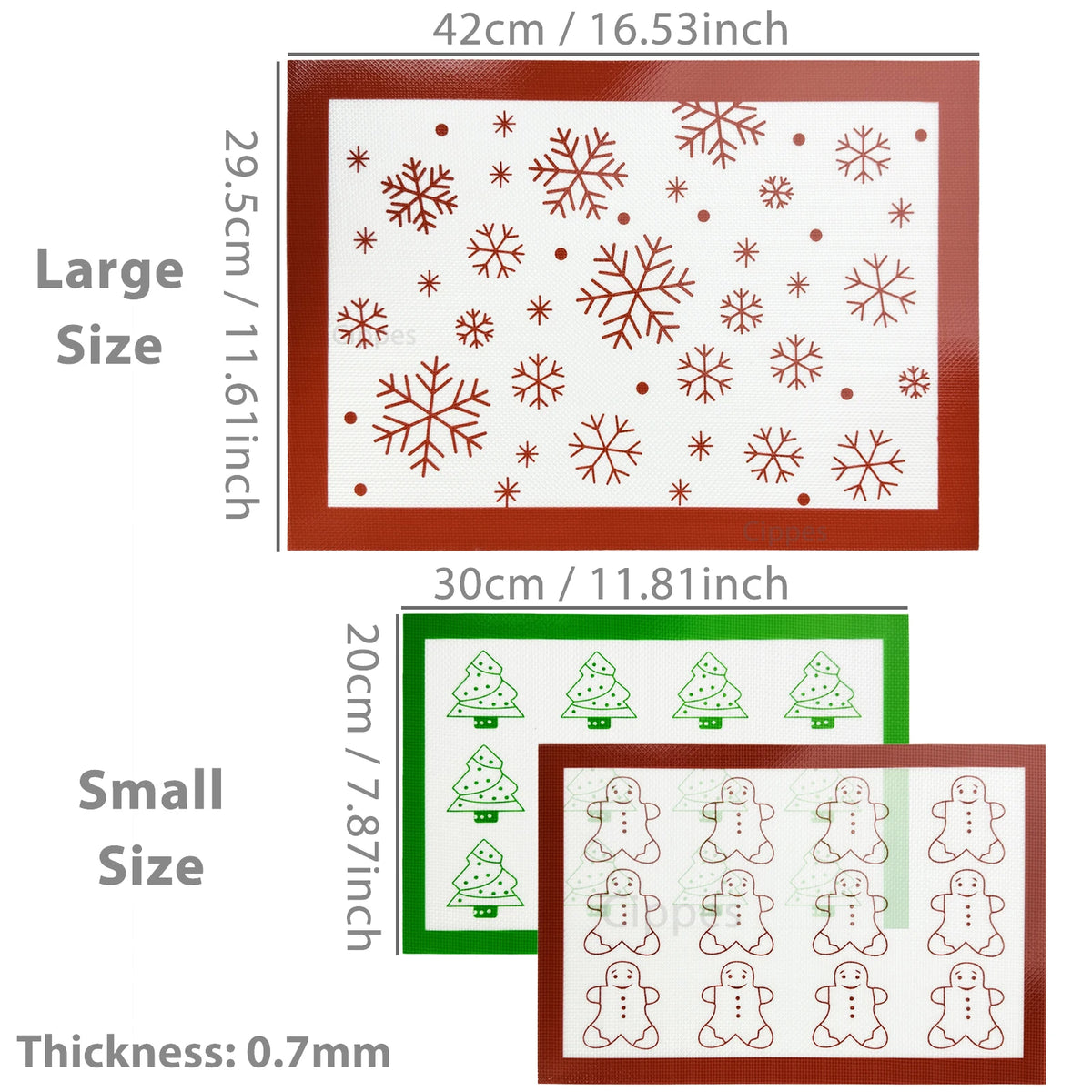 The Christmas Cookie Mat