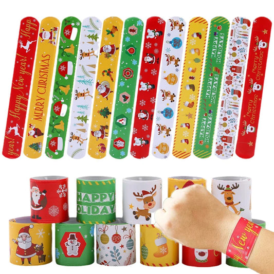 The Christmas Slap Bracelets