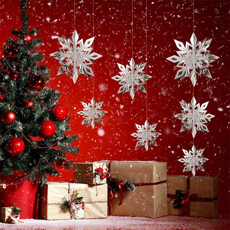The Winter Wonderland Paper Snowflakes