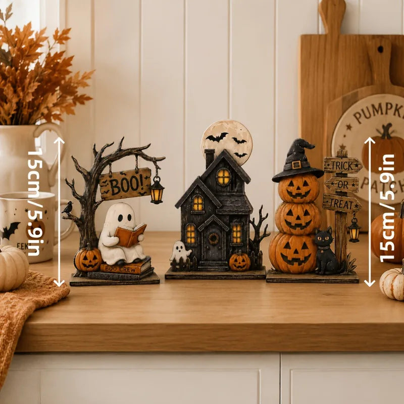 The Haunted Library Figurine Trio, photo 5