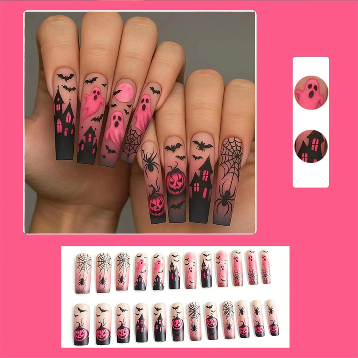 The Spooky Press-On Nail Set, photo 3