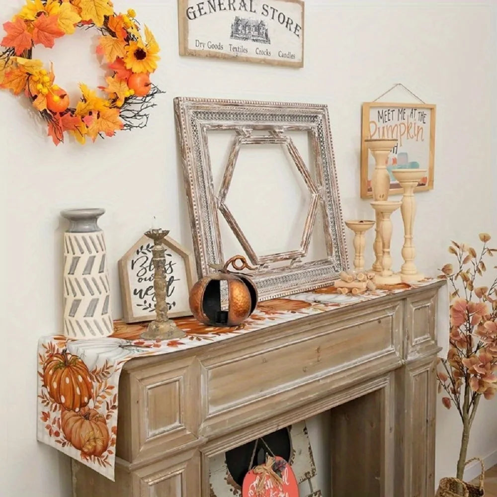 The Polka Dot Pumpkin Table Runner, photo 3