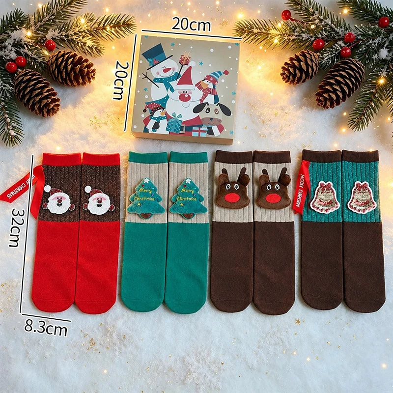 The Cozy Christmas Sock Gift Box