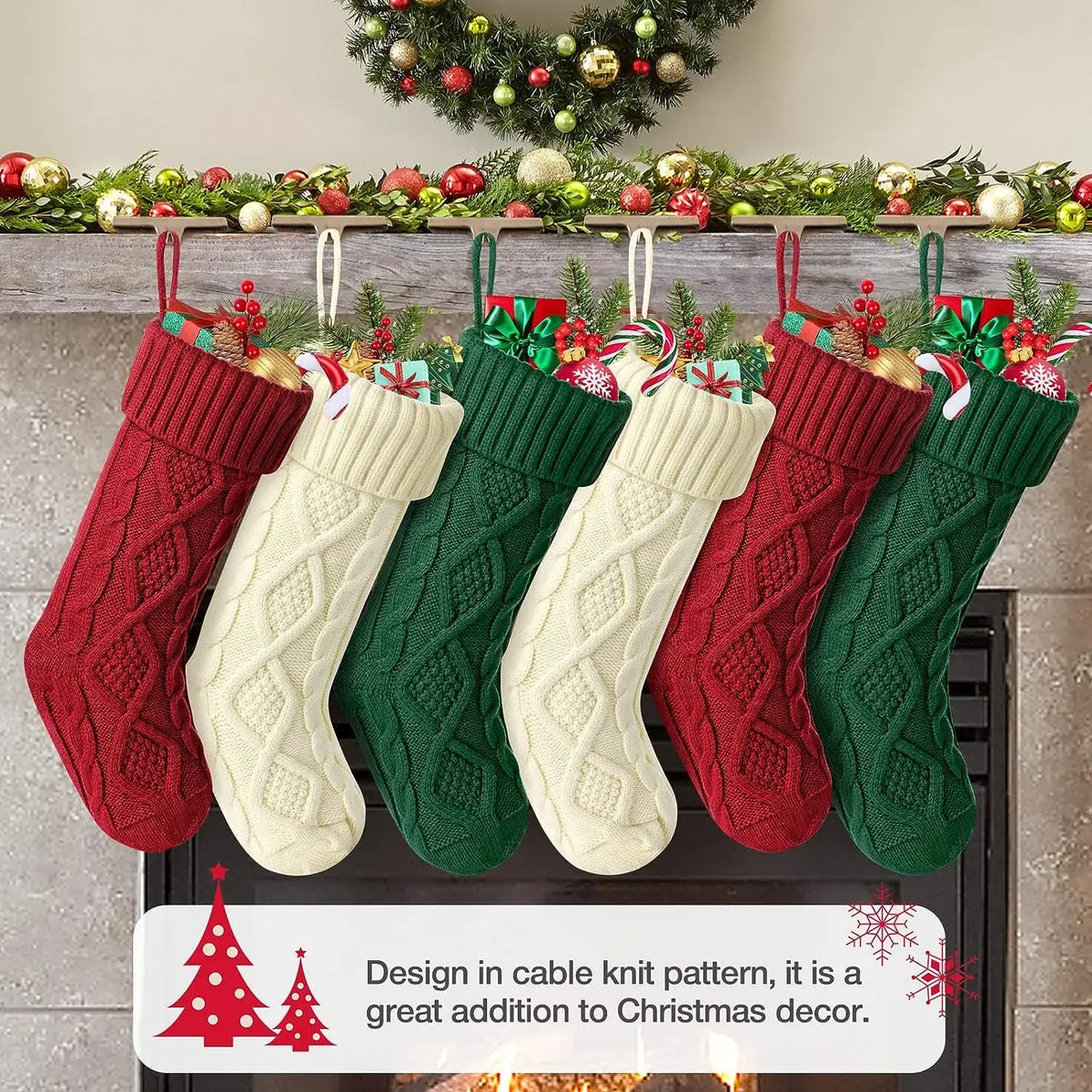 The Cable-Knit Christmas Stocking, photo 3