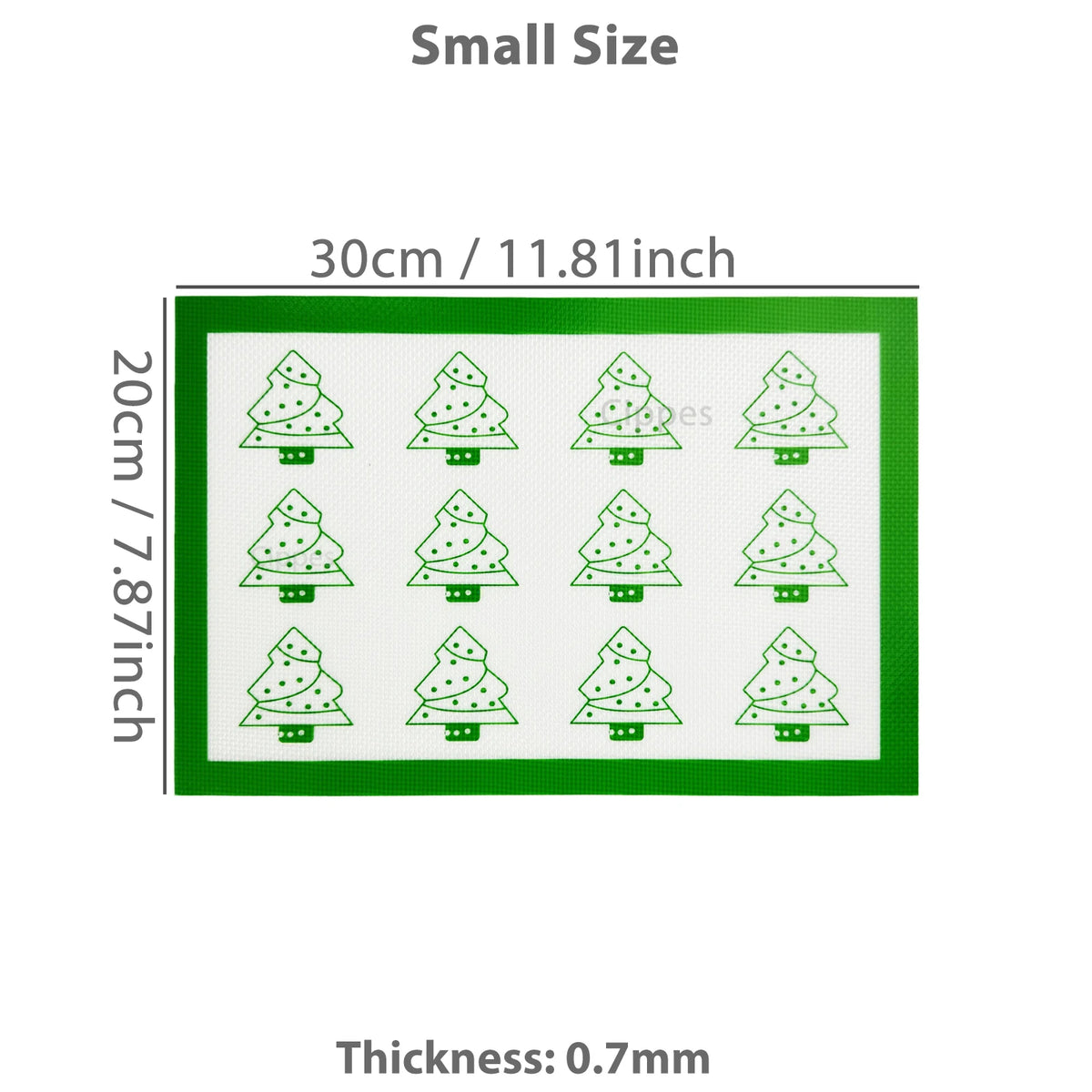 The Christmas Cookie Mat