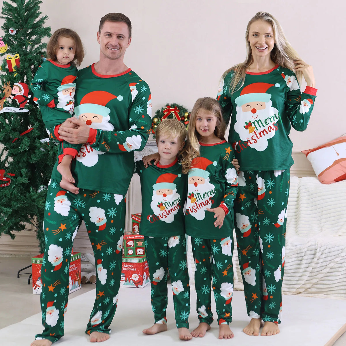 The Santa Print Family Pajamas, photo 8