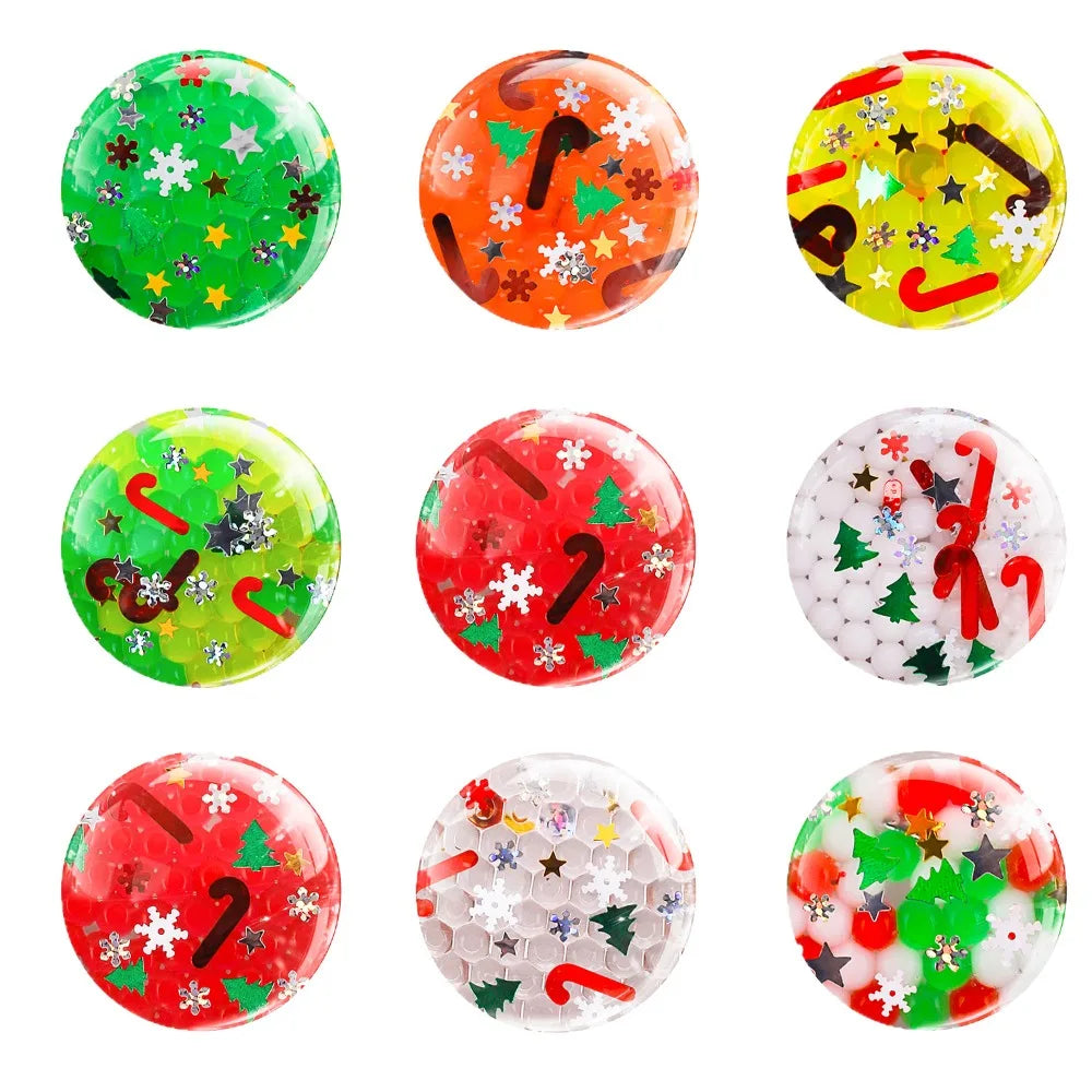 The Mini Christmas Squeeze Balls
