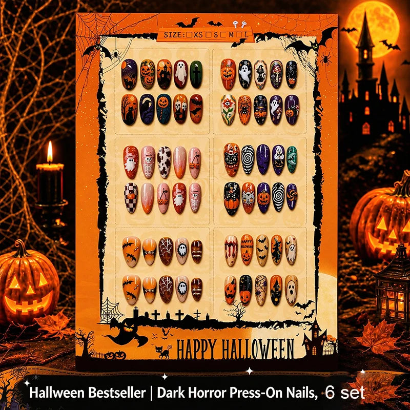 The Halloween Nail Set (6 Sets)