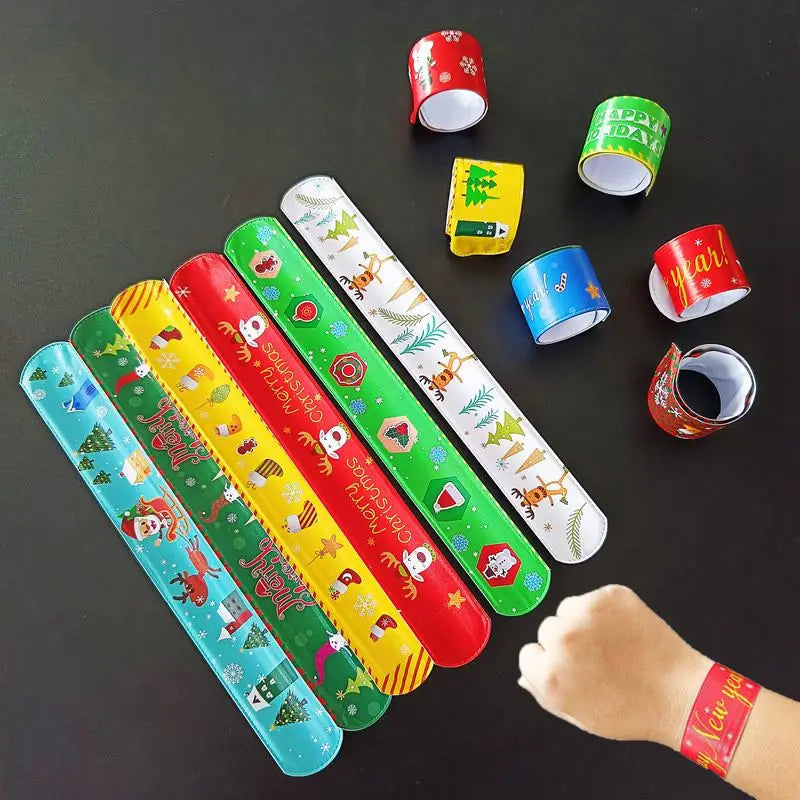 The Christmas Slap Bracelets
