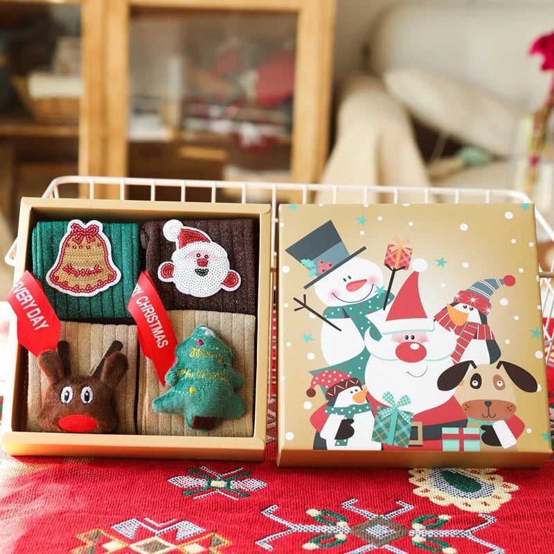 The Cozy Christmas Sock Gift Box