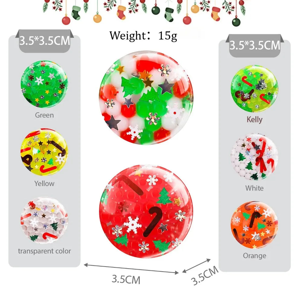 The Mini Christmas Squeeze Balls