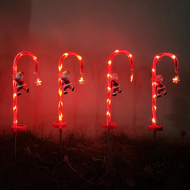 Solar Candy Cane Pathway Lights, photo 4