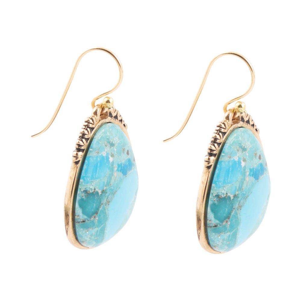 The Turquoise Drop Earrings, photo 3