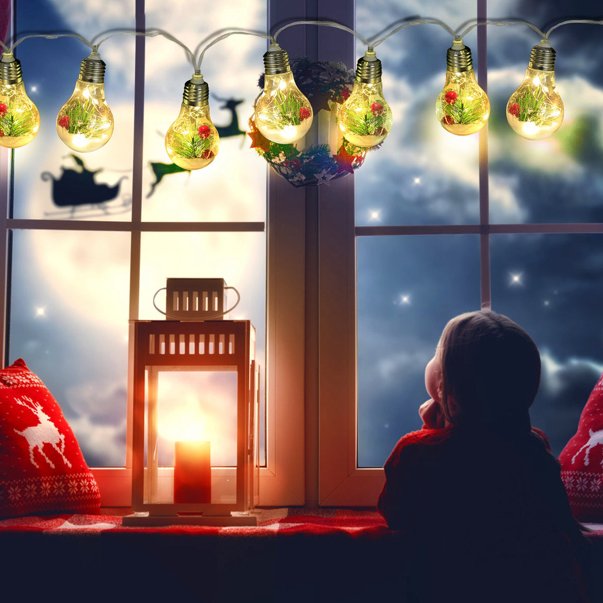 Snow Globe String Lights (13.8 ft), photo 5