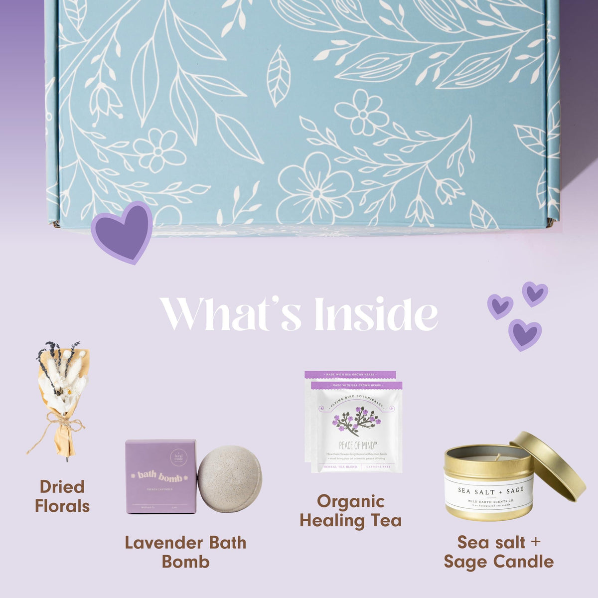The Lavender Spa Gift Box