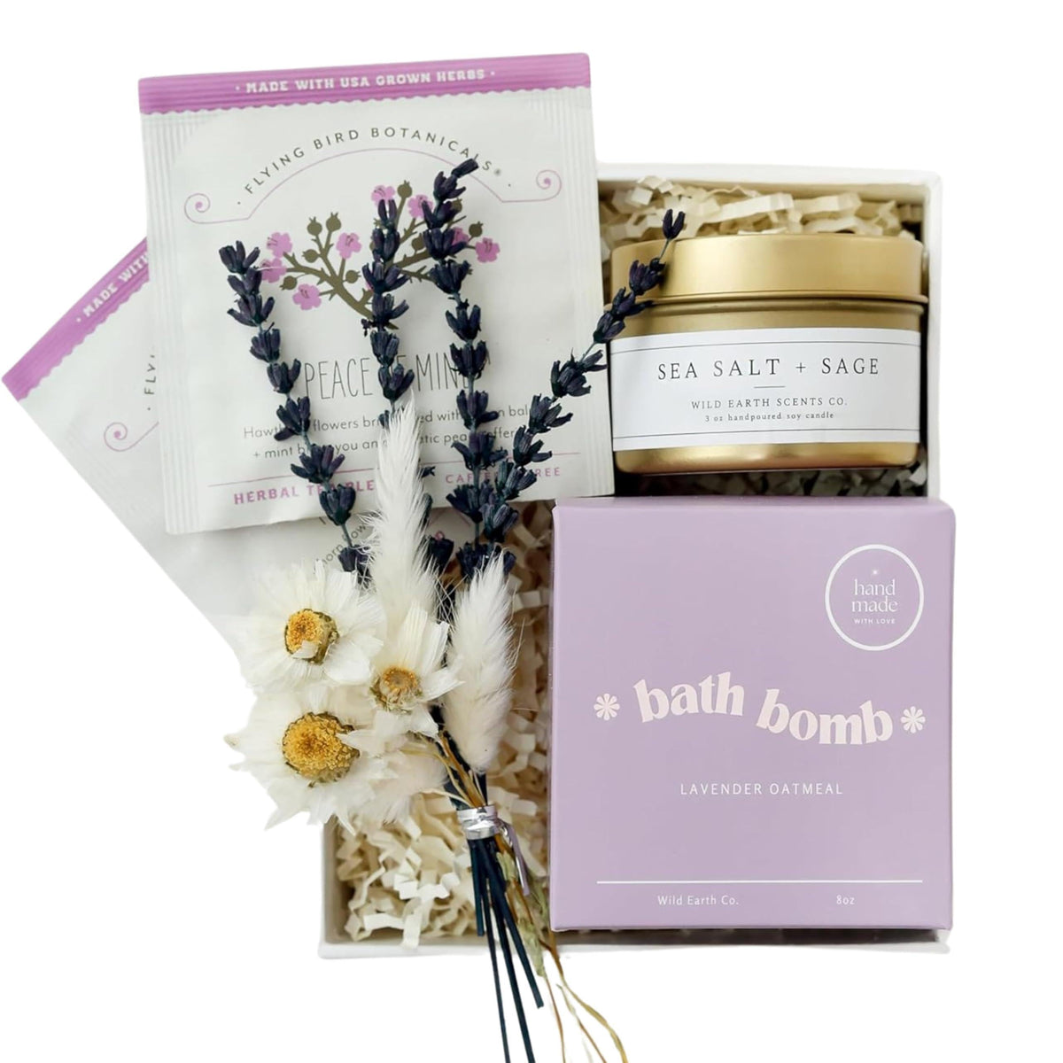 The Lavender Spa Gift Box