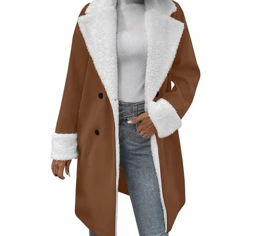 The Brushed Wool-Look Coat, photo 8