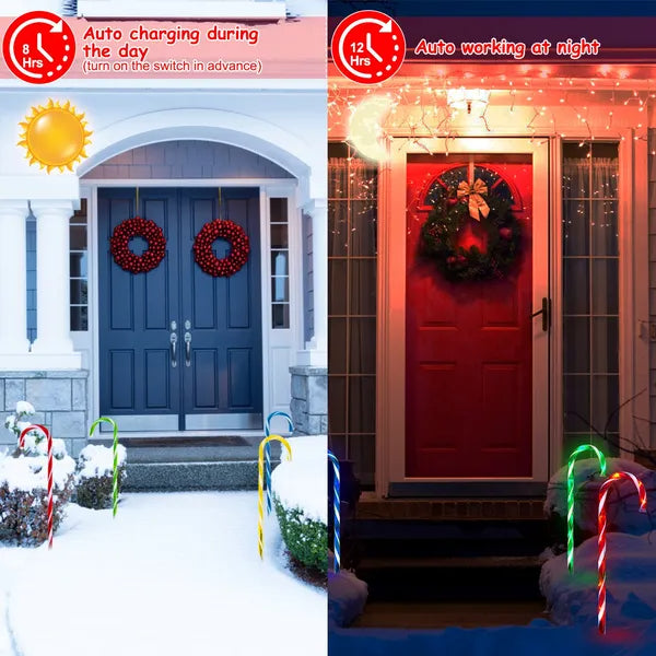 Candy Cane Pathway Lights, photo 6