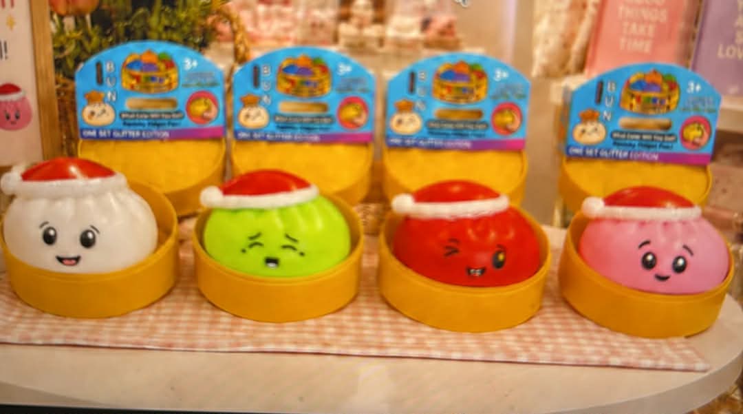 Mystery Christmas Dumpling and Steamer squishy
