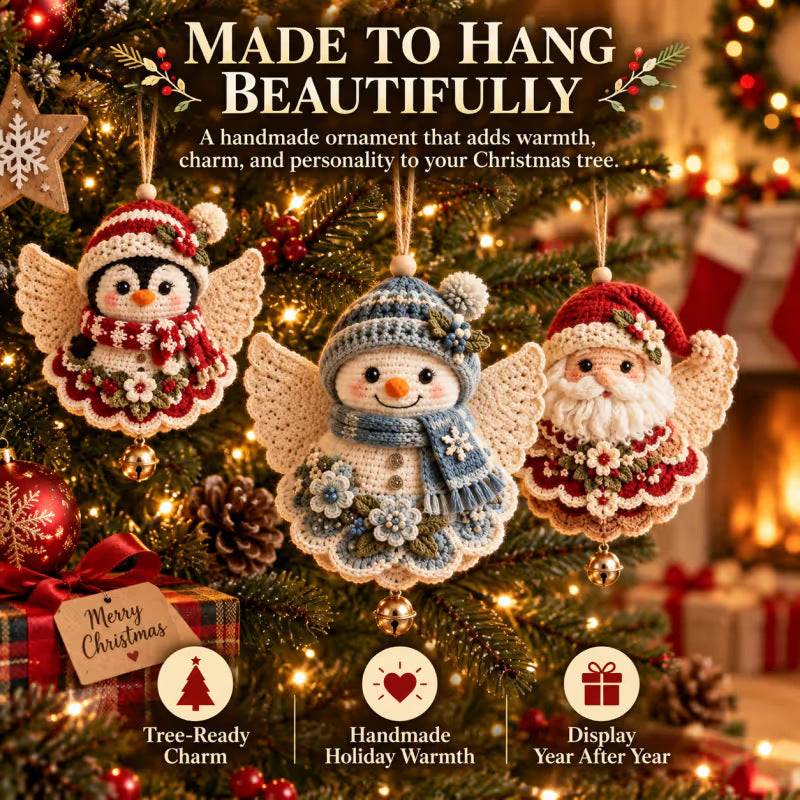 DIY crochet Christmas ornament kit