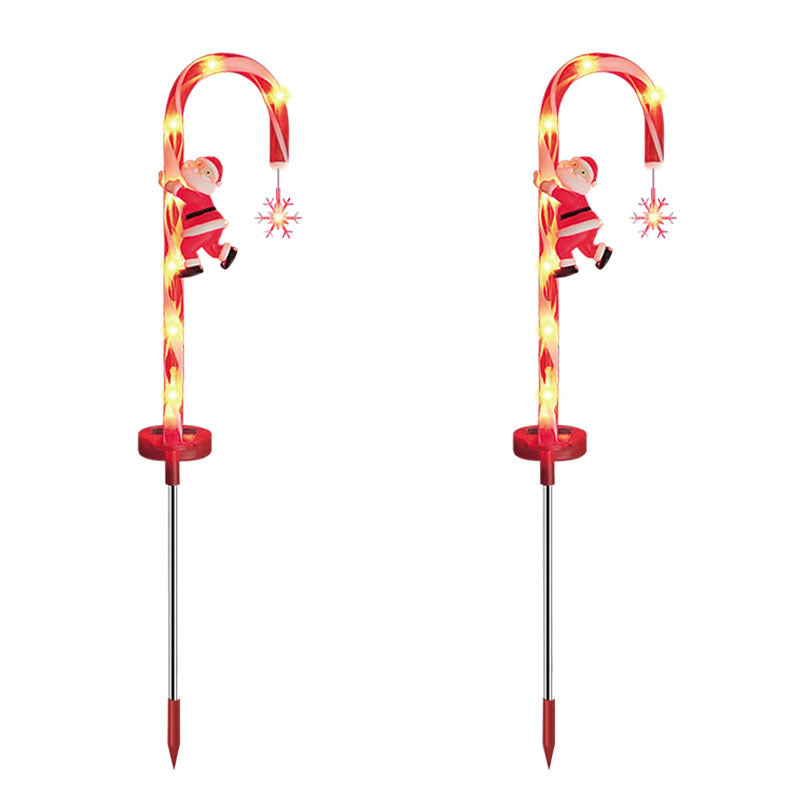 Solar Candy Cane Pathway Lights, photo 2