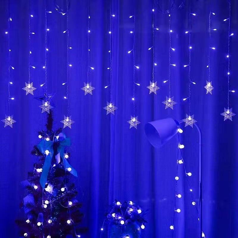 Solar Icicle Curtain Lights (16 ft), photo 6