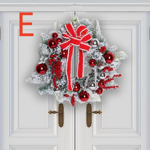 Snow-Flocked Wreath (18-inch), photo 5