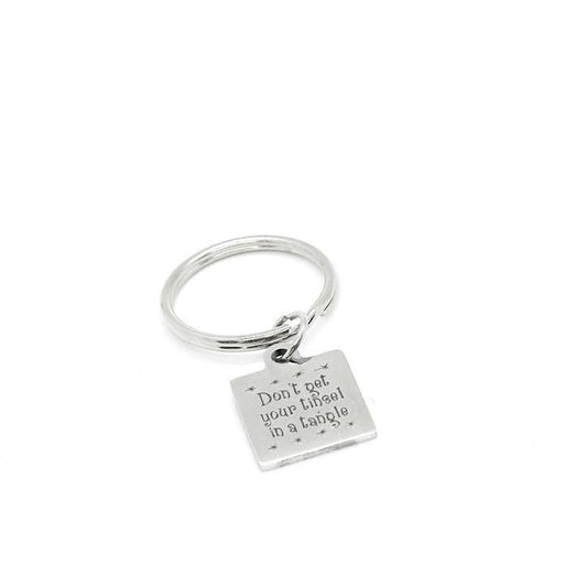 The Tinsel in a Tangle Keychain