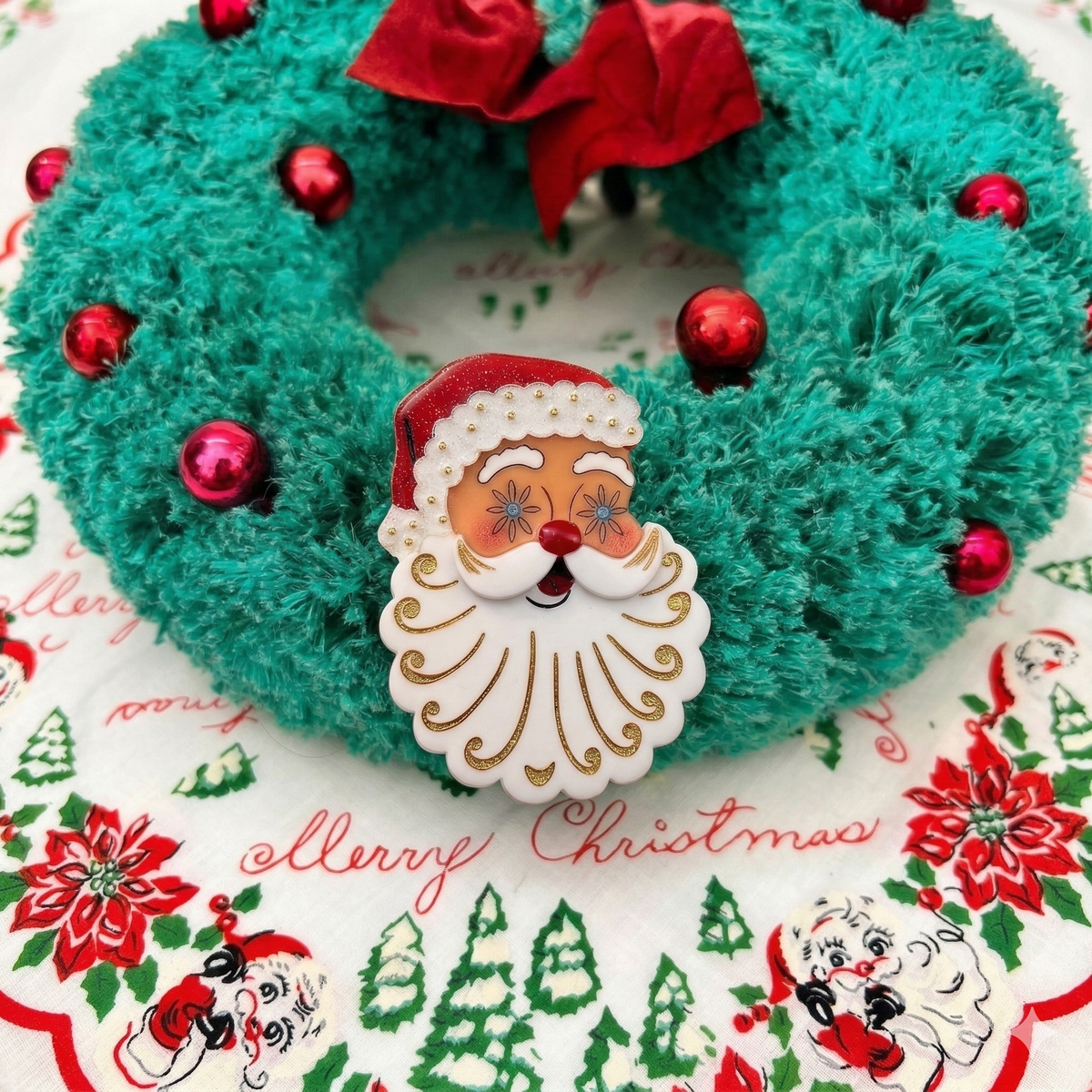The Starry Santa Brooch, photo 3