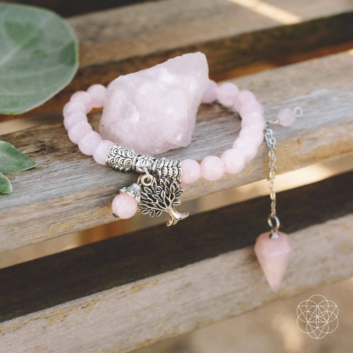 Rose Quartz Crystal Set, photo 5